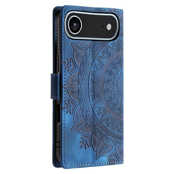 iPhone Air Jalustakotelo Totem Lompakkokotelo Blue