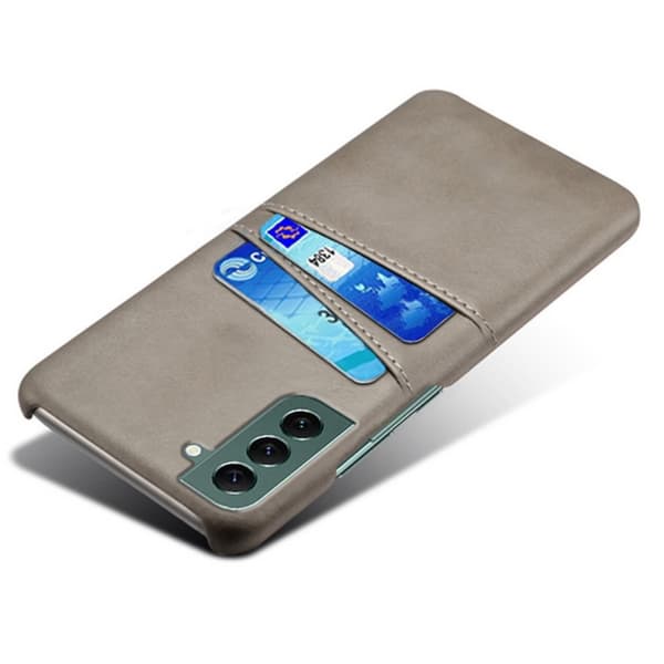 Till Samsung Galaxy S24+ Skal med 2 kortplatser grå