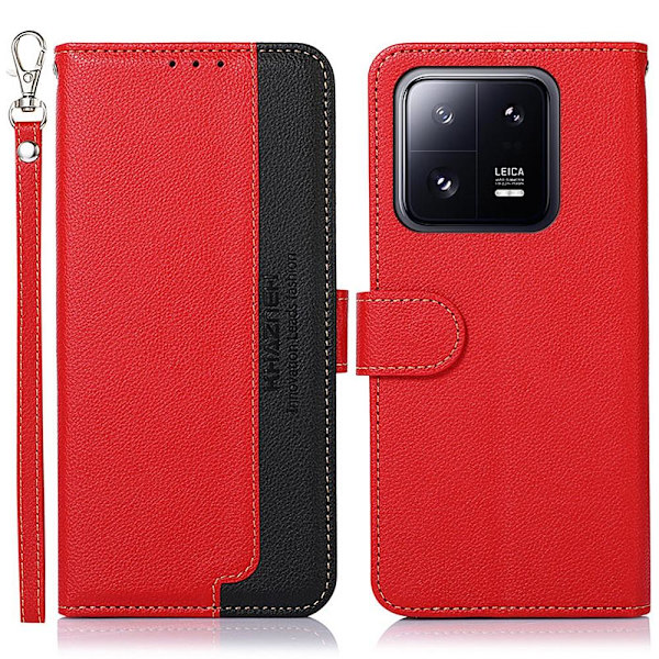 KHAZNEH puhelimen kansi Xiaomi 13 - punainen/musta Red