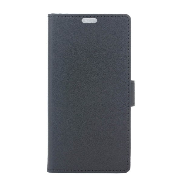 Wallet Stand Case for Alcatel A5 LED - Black Black