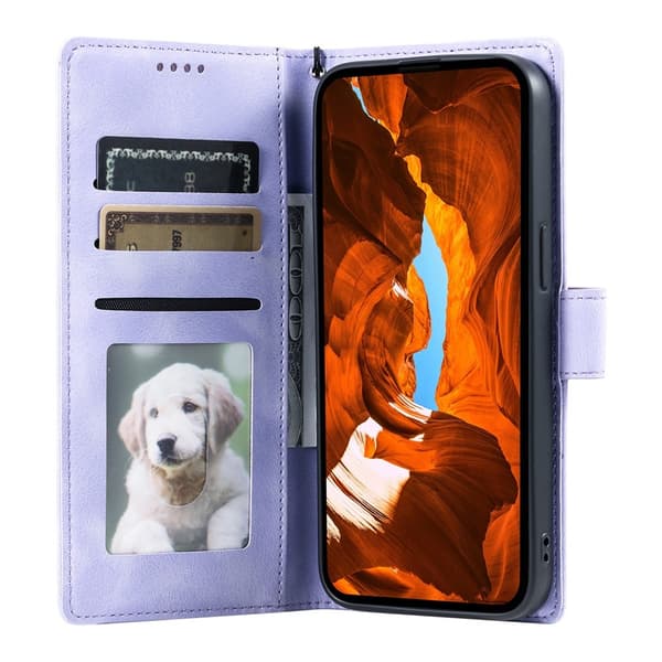 Til iPhone Air Stand Cover Totem Tegnebogsetui Purple