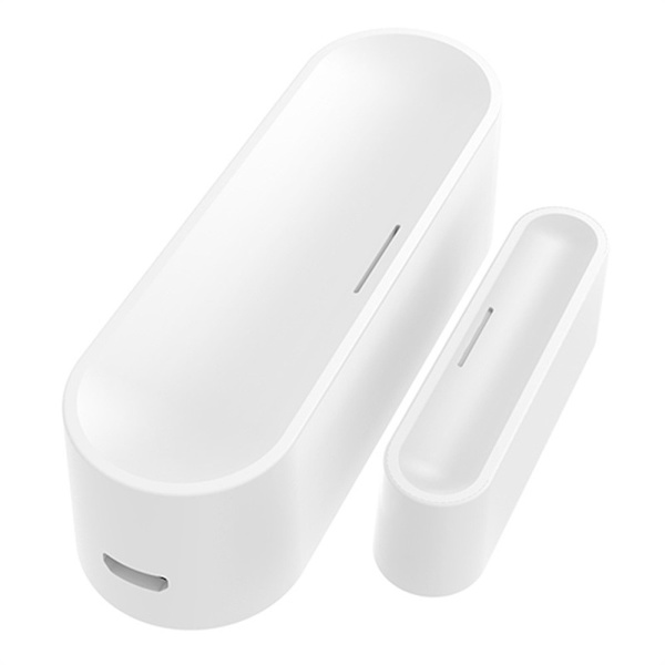 Matter Thread Dörrsensor USB-driven Magnetisk Smart Home Sensor Fönsterlarm Vit