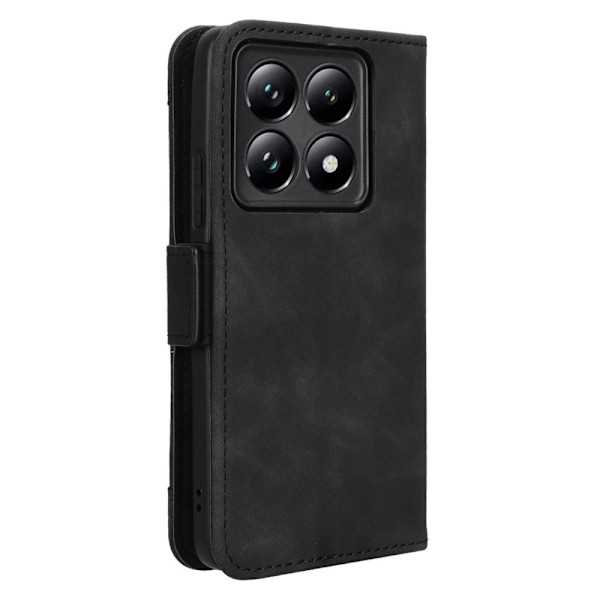Xiaomi 14T Pro Multiple Card Slots Wallet Case Protective Black