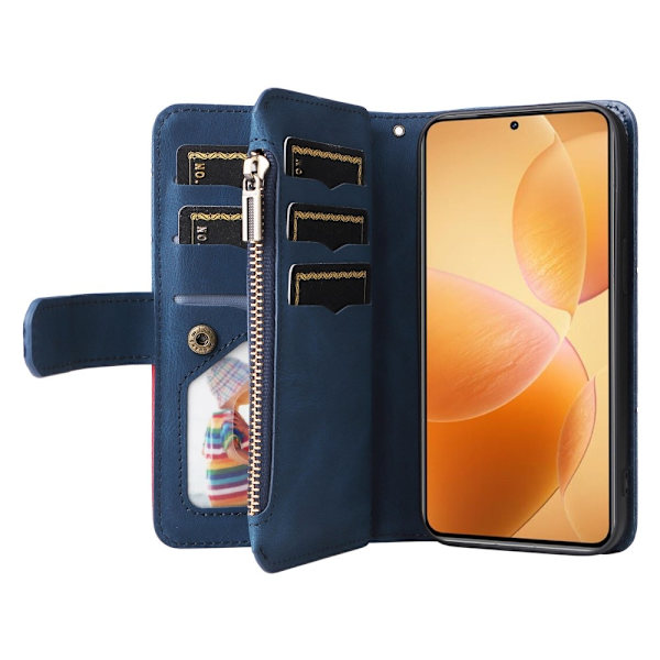 KT Wallet Case til Xiaomi 14T Pro - Blå Blue