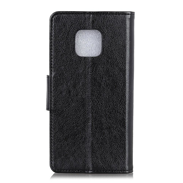 Xiaomi Redmi Note 9 Pro Lommebok - deksel Strukturert Split Black