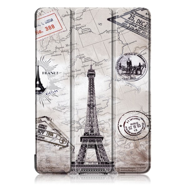 Tri-fold Fodral till Lenovo Tab P10 - Eiffel Tower multifärg