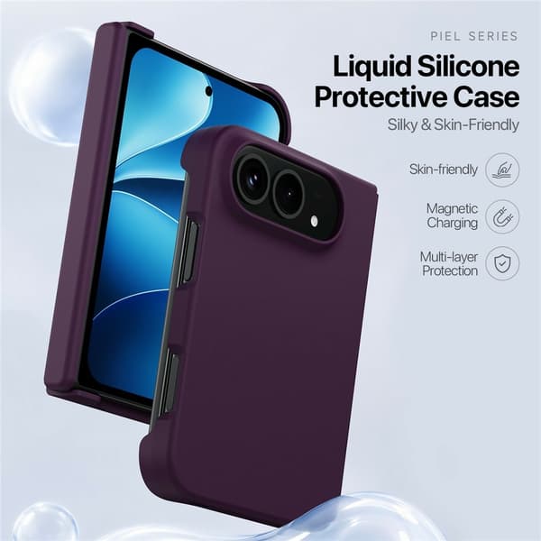 DUX DUCIS Magnetisk mobilcover til iPhone Duo Purple