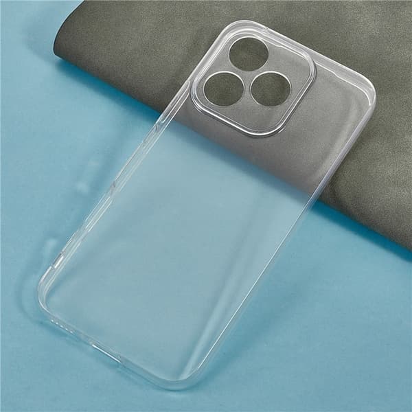Til Honor 400 Lite 5G Case TPU Cover Bagside Transparent