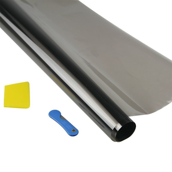 Bilrutefolie Solbeskyttelse Solfilm - 1 Prosent Black