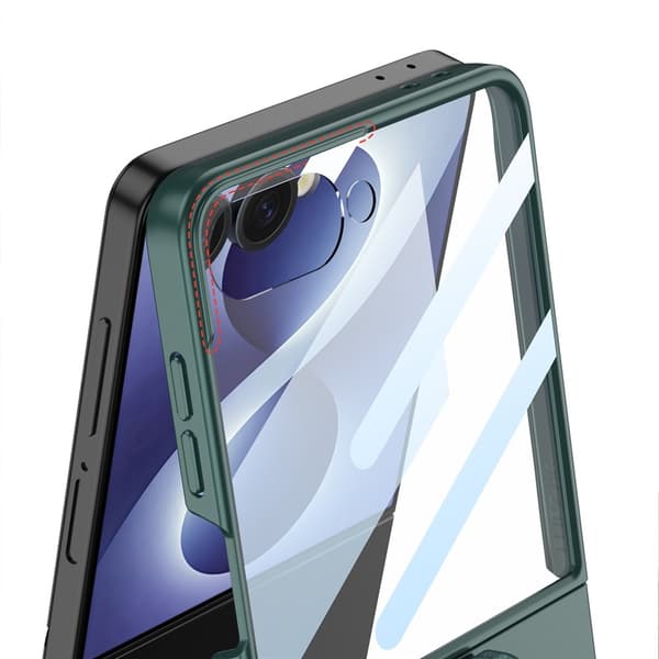 GKK Telefoncover med ringholder til Samsung Galaxy Z Flip8 Black