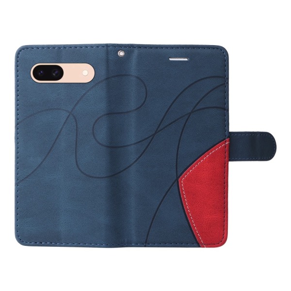 Til Google Pixel 8a KT-serie-1 dobbeltfarve Blue