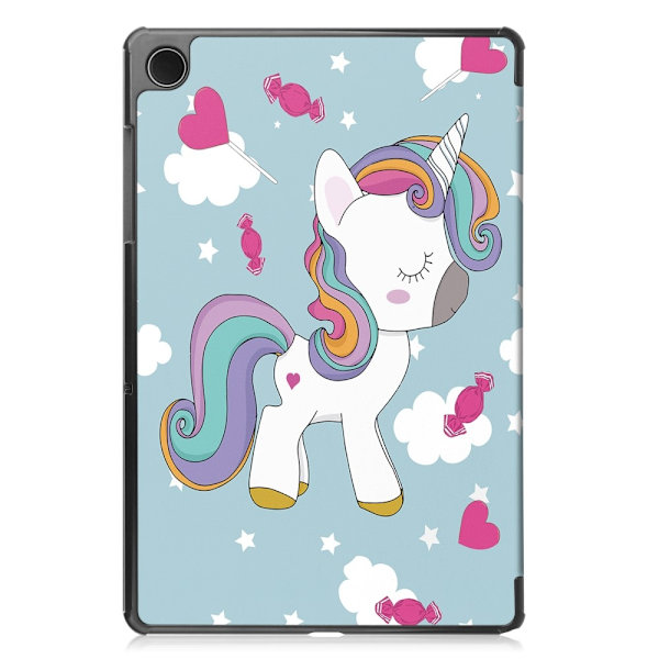 Slim Fit Cover fodral Till Samsung Galaxy Tab A9+ 11" - Unicorn multifärg