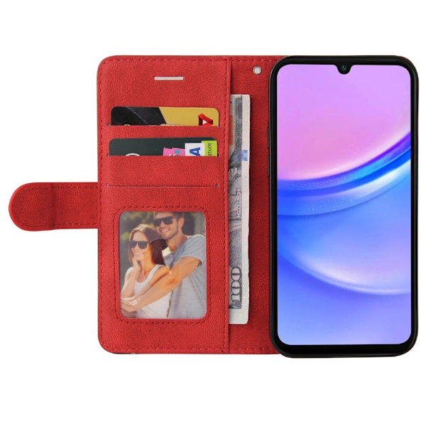 KT Plånboksfodral till Samsung Galaxy A16 - Röd Röd