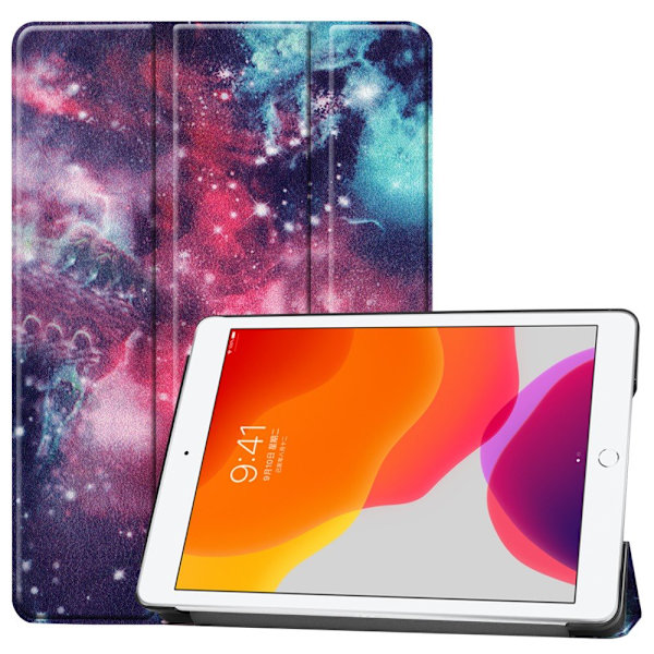 Apple iPad 10.2 Slim fit tri-fold fodral - Starry Sky multifärg