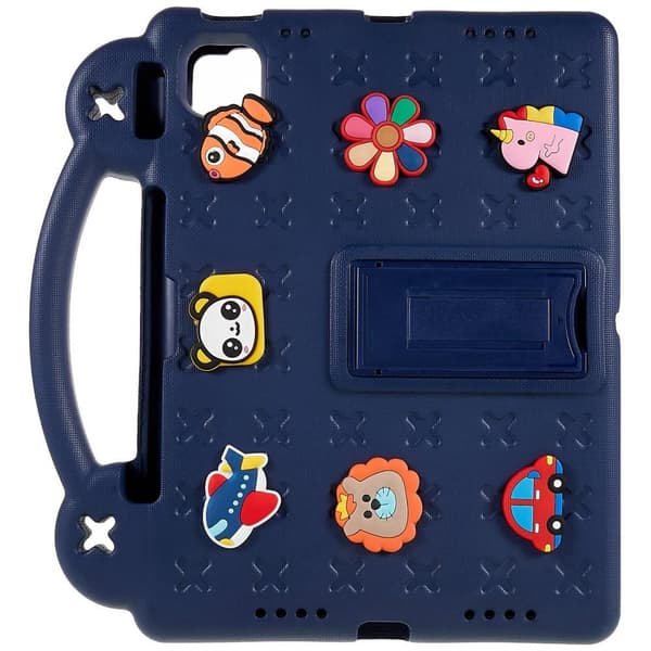 Apple iPad 10.9 2022 Gen 10 EVA Foam Stativdeksel - Mørkeblå Dark blue
