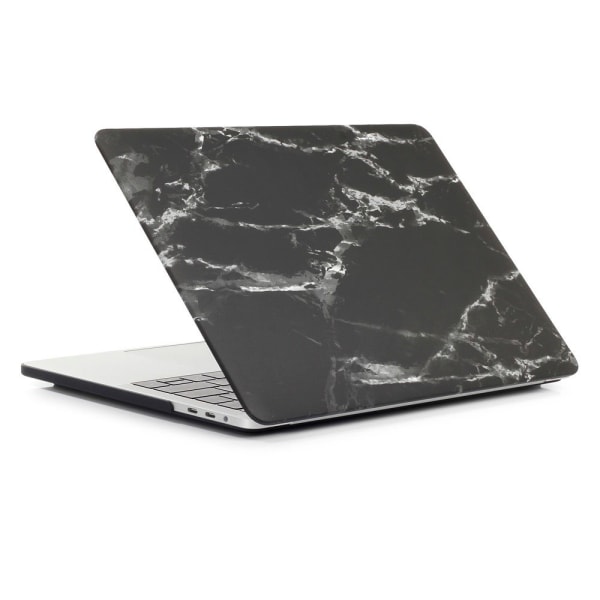 MacBook Air 13,3" A1932 (2018) + Retina-modeletui Marmor Sort Black