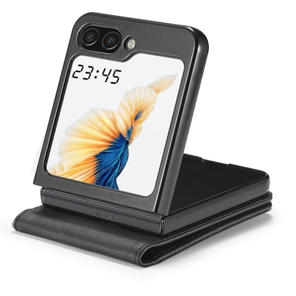 LC.IMEEKE Samsung Galaxy Z Flip5 5G -puhelinkotelolle Black