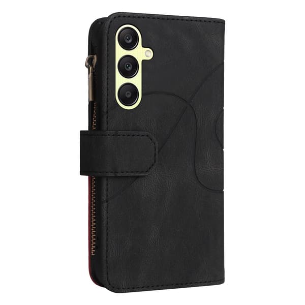 KT multifunktions - serie - 5 til Samsung Galaxy A25 telefonetui Black