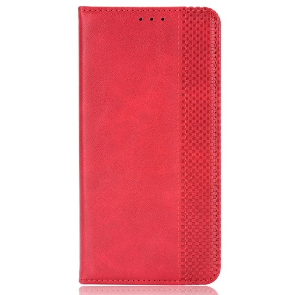 Lompakkoteline Käännettävä puhelinkotelo Samsung Galaxy A15 Red