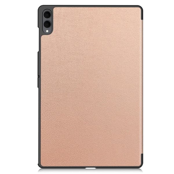 For Samsung Galaxy Tab S12 Ultra Stand Case Shock-Absorbent Tablet Cover Pink gold