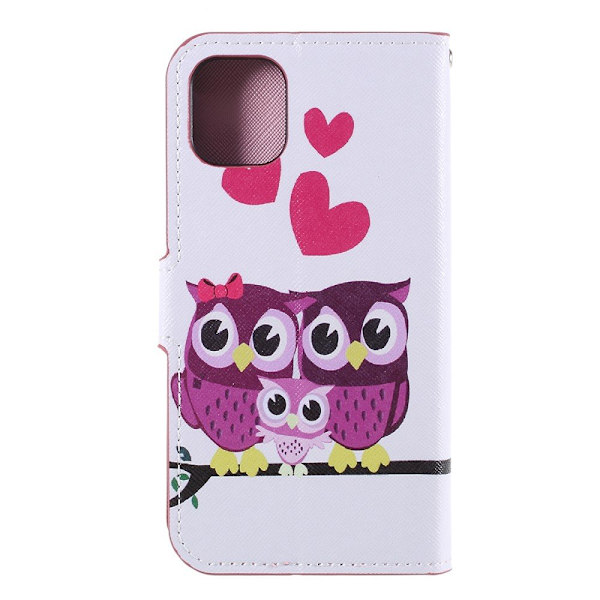 iPhone 11 Pro Max Plånboksfodral - Owl Family Grön