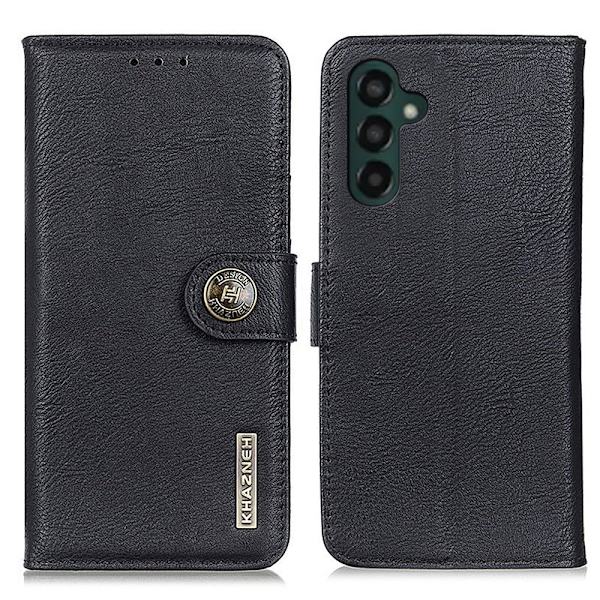 KHAZNEH Samsung Galaxy A25 Plånboksfodral Svart