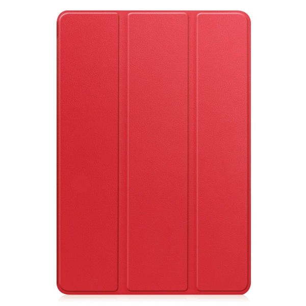 Trifoldet stativ Smart Taske til Samsung Galaxy Tab S10+ (S10 Plus) Red