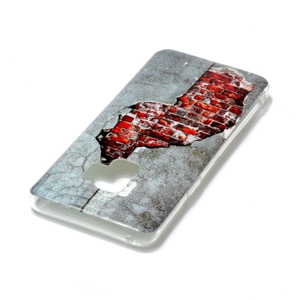 MTK Samsung Galaxy S9 SM-G960 TPU - Rød Murstein Multicolor