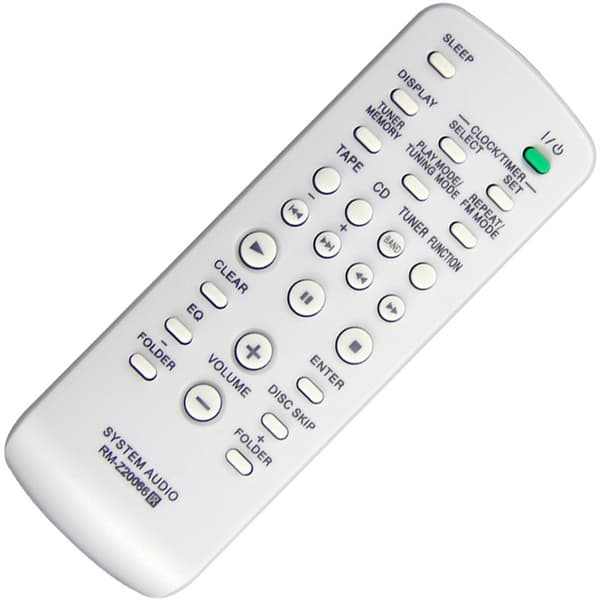 Fjernkontroll utskiftning for RM-Z20066 for Sony-forsterker White