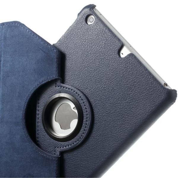 360 Rotasjonsveske Ipad Mini 1/2/3 Mørkeblå Blue
