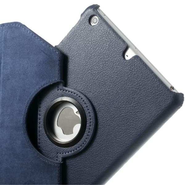 Ipad Mini 1/2/3 360 Rotation Stand Suojakuori Kansi - Darkblue Blue