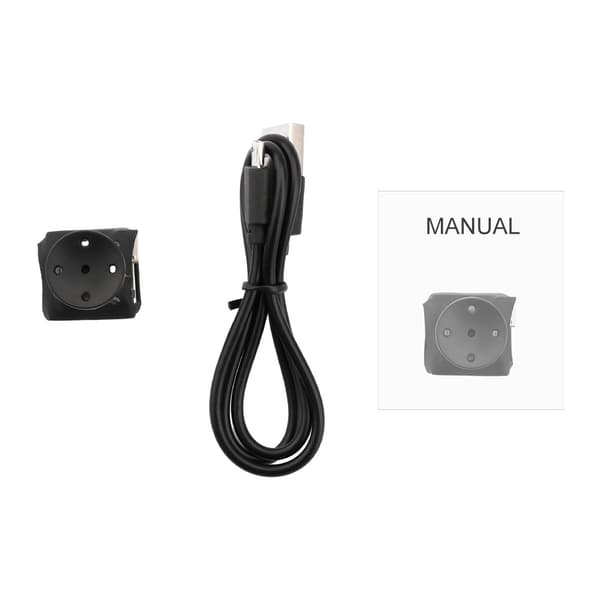 Mini 1080P Full HD DVR-minikamera – bærbart overvågningskamera Black