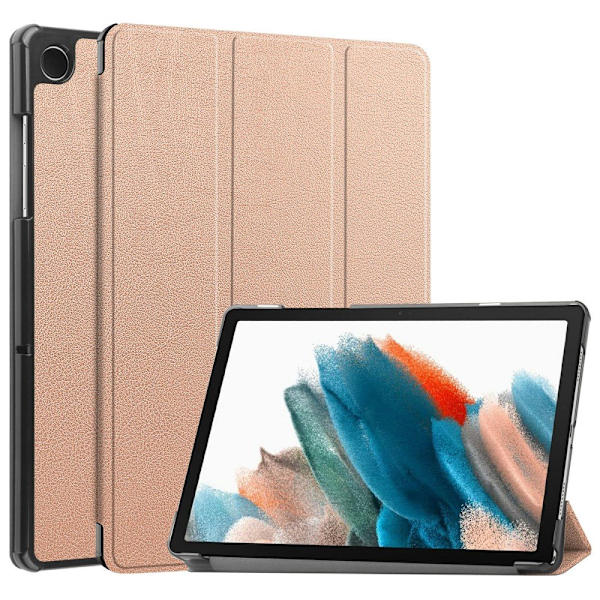 Kolminkertainen telinekotelo Samsung Galaxy Tab A9+ 11" Pink gold