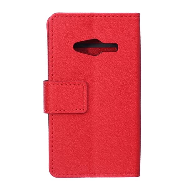 Samsung Galaxy Trend 2 LITE Lommebok - cover RØD Black