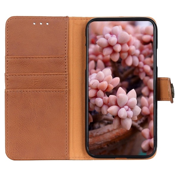 KHAZNEH Vintage lompakkokotelo Samsung Galaxy A35 Brown