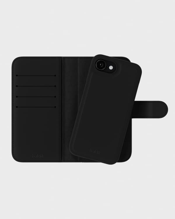 Lompakkokotelo HOLDIT Magnet Case MagSafe Plus -kuori iPhone 17e / 16e Black