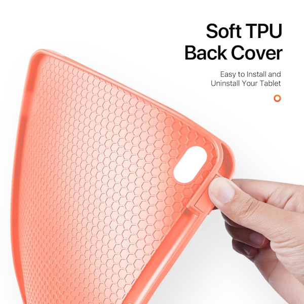 DUX DUCIS Domo iPad Air 13 (2024) Trefoldet stativ - Pink Pink
