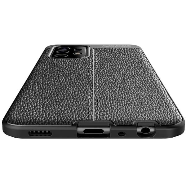 Samsung Galaxy A72 5G TPU skal Litchi Texture - Svart Svart