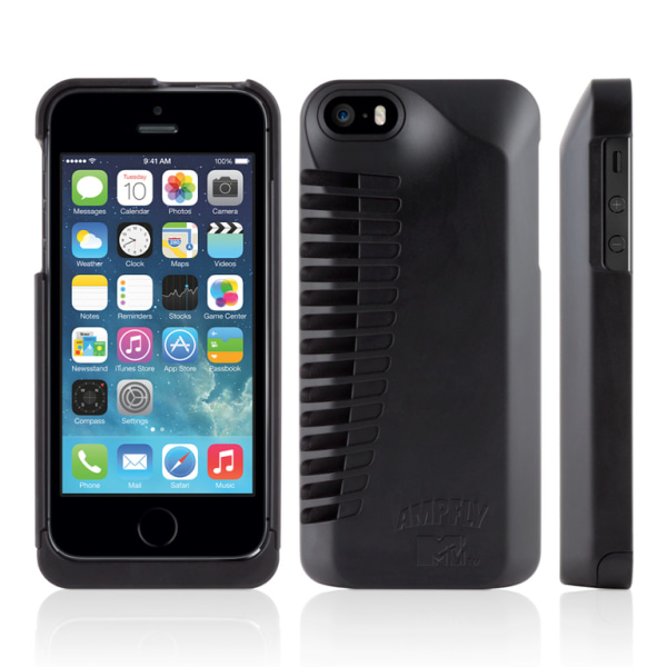 AmpFly MusikFodral MTV Iphone 5/5S SVART Svart