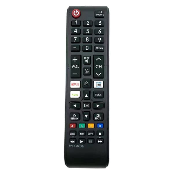 Fjärrkontroll Ersättning för BN59-01315A För Samsung TV Svart