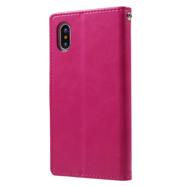 Mercury Goospery Blue Moon till iPhone X / XS - Rose Rosa