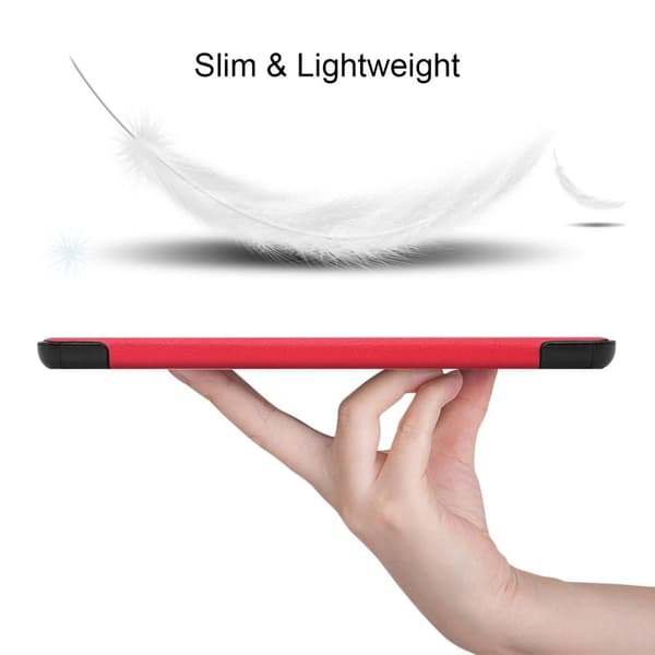 Tri - fold Stand Suojakuori - Samsung Galaxy Tab A7 10.4" Red