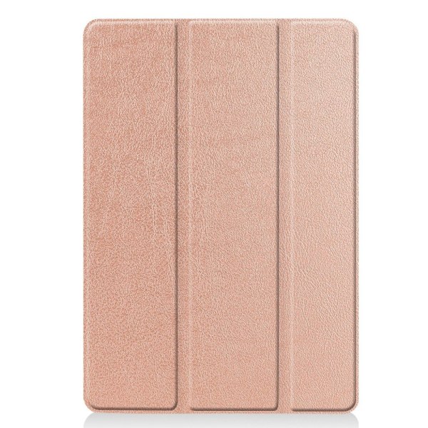 Apple iPad 10.2 2021/2020/2019 Kolminkertainen jalusta tablettik Pink gold