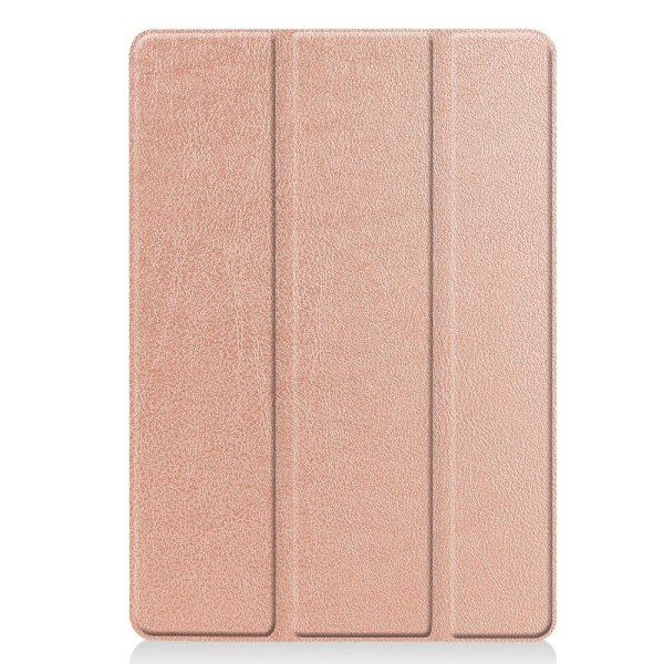 Apple iPad 10.2 2021/2020/2019 Trifoldbart Slim Fit Deksel - Rosa Gull Pink gold