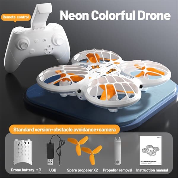 X38 DC-135 Helikopter Drone Kamera Luftfoto Quadcopter 2 batterier White