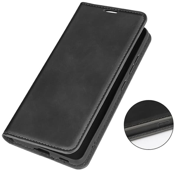 Wallet Stand Telefontaske til Motorola Edge 30 - Sort Black