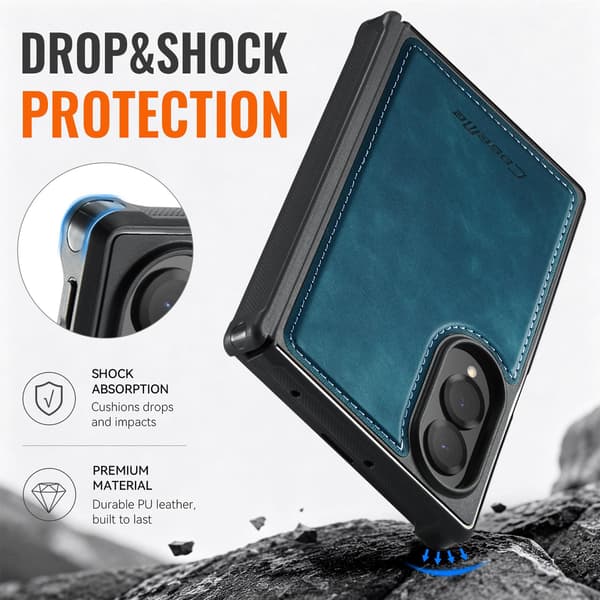 CASEME Magnetisk telefondeksel til Samsung Galaxy Z Fold8 Green