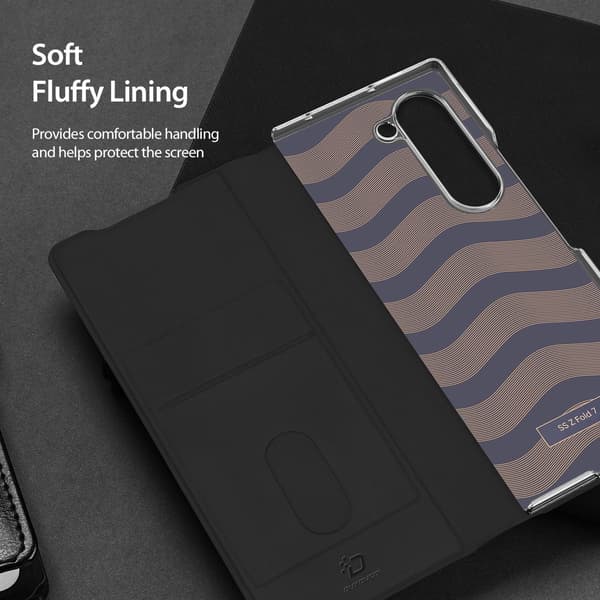 DUX DUCIS Bril Series til Samsung Galaxy Z Fold7 5G Cover - Sort Black