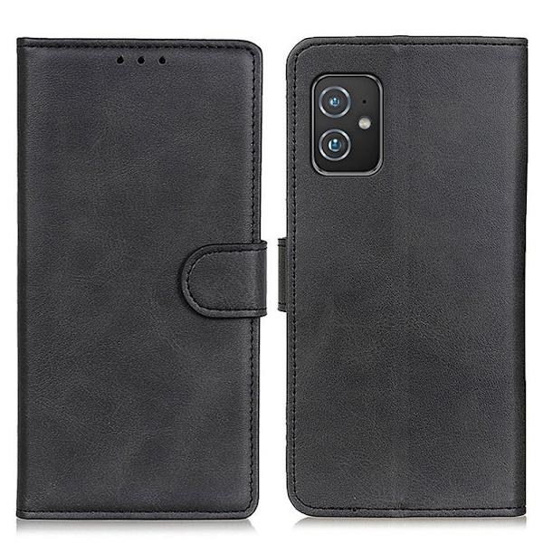 PU magnetisk tegnebog læderetui til Motorola Edge 20 Black