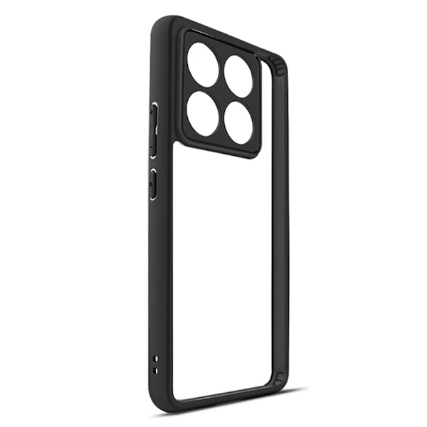 Iskunkestävä PC+TPU-suojakotelo Xiaomi 14T - Läpinäkyvä Takakansi Transparent